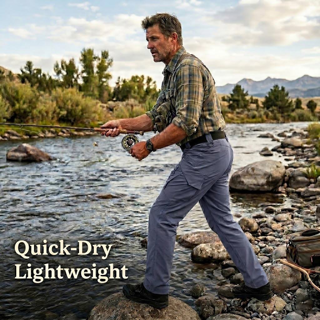 Archon IX9 Lightweight Quick Dry Stretch Trousers Grey