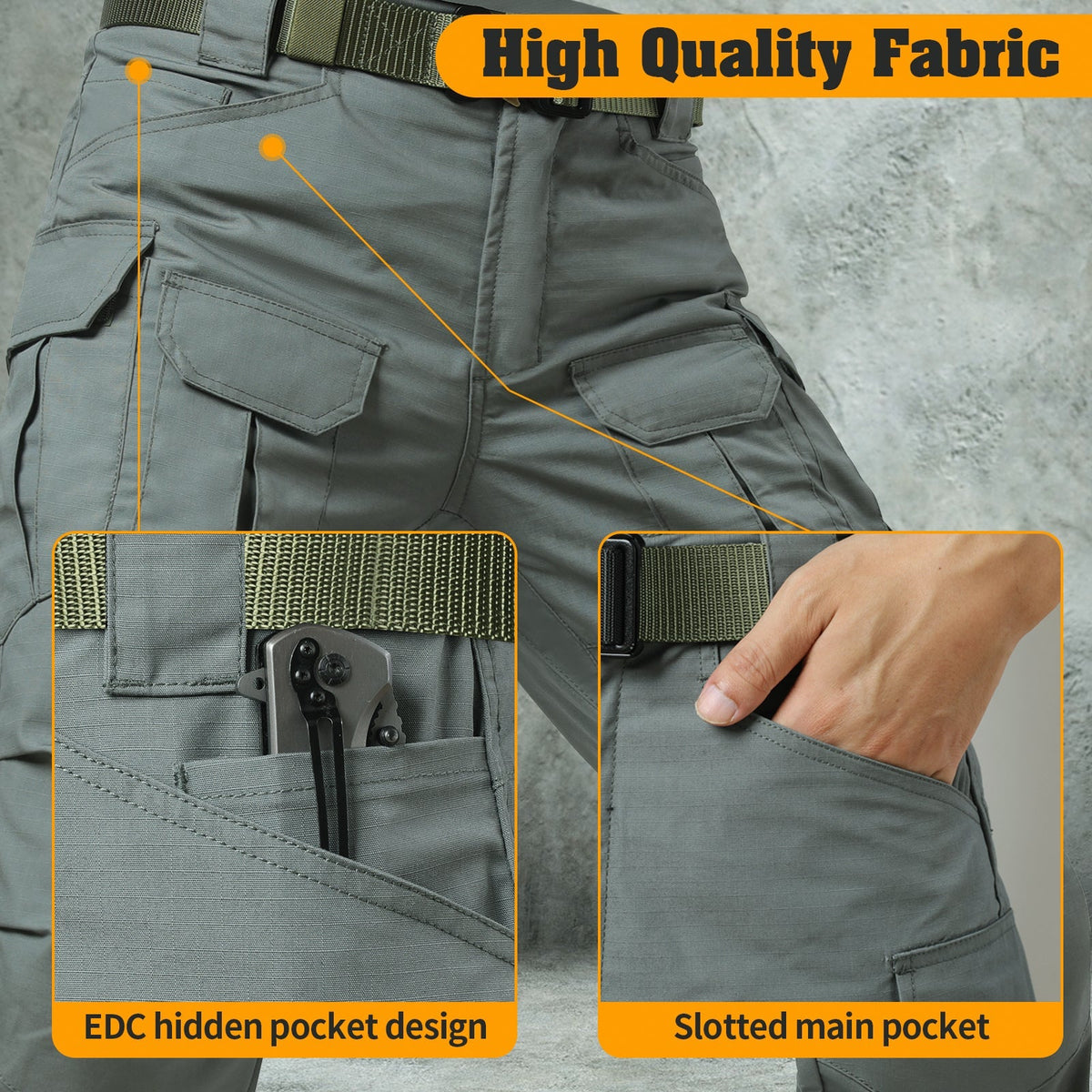 Archon IX8 Outdoor Waterproof Tactical Trousers Ranger Green