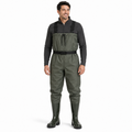 Ultra-Light 400D Nylon Chest Waders with Boots | 15,000mm Waterproof