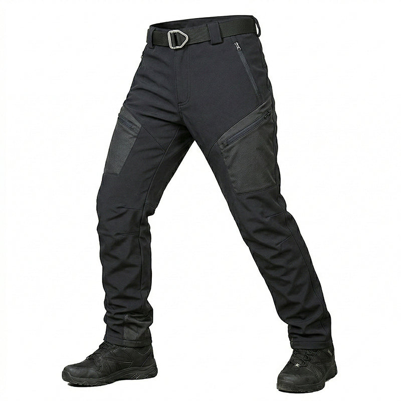 Grampus Men's Softshell Waterproof Outdoor Cargo Trousers for Winter