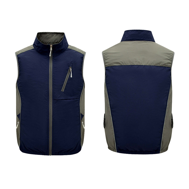 Retro Air Cooling Vest with 2 Fans – Electric Cooling Vest for Outdoor Activities
