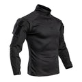 Men's Tactical Combat Shirt – Quarter Zip Training Shirt with Sleeve Pocket