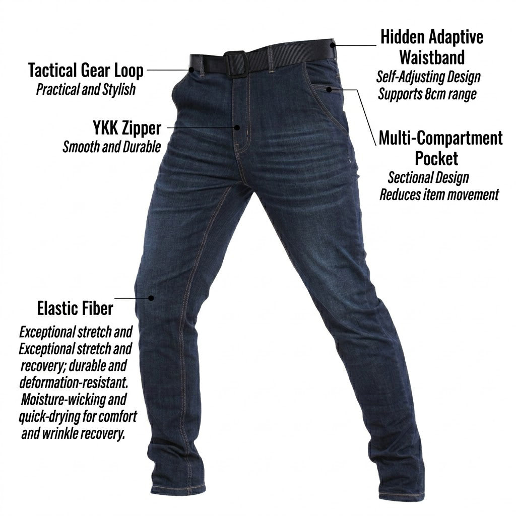 Archon Tactical Flex 4-Way Stretchy Denim Jeans