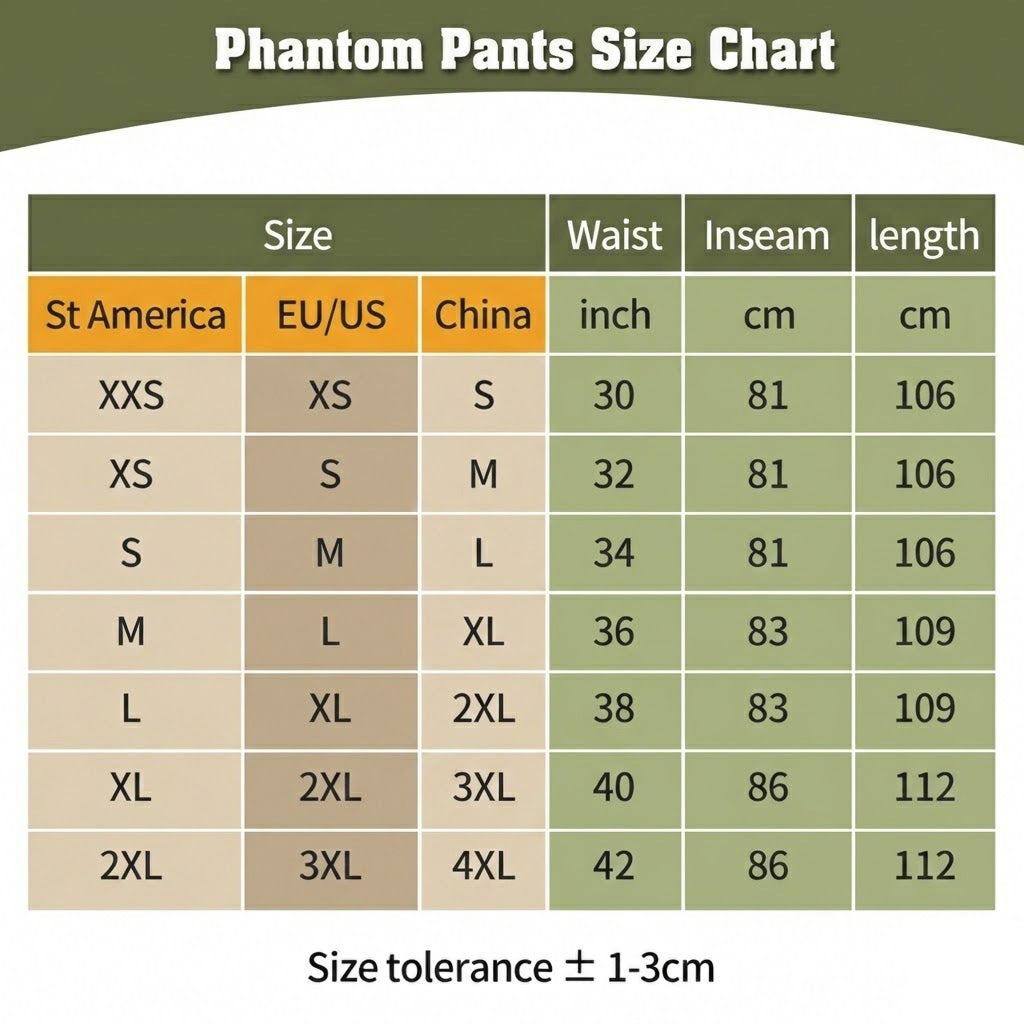 TWS Phantom Operator Tactical Trousers Ranger Green