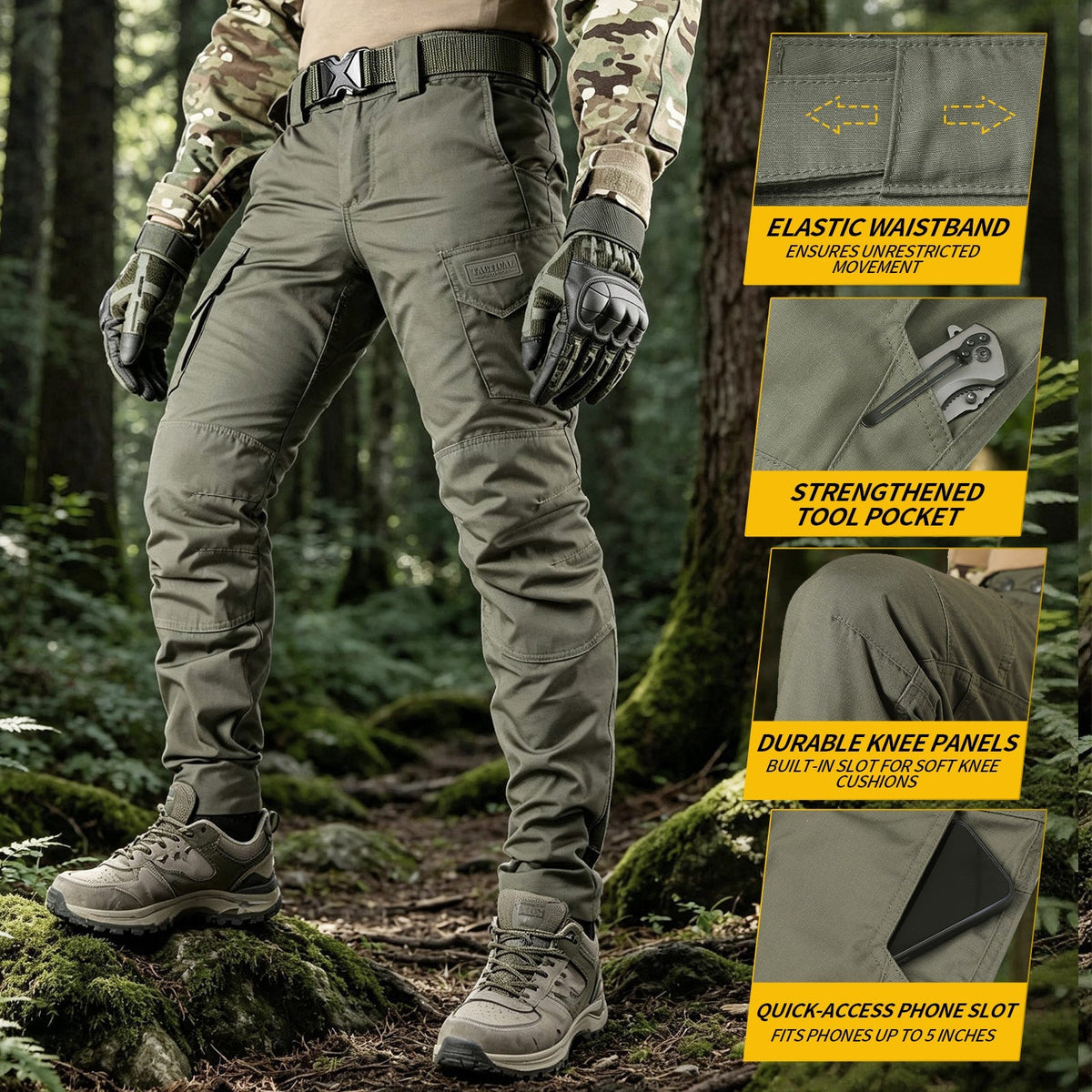 TWS Phantom Operator Tactical Trousers Ranger Green
