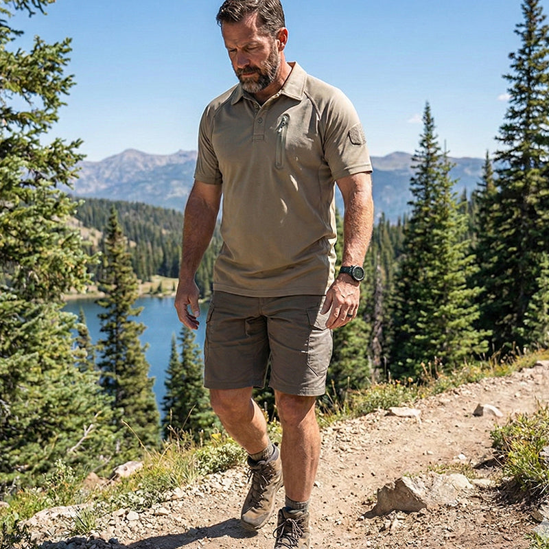 Men's Short Sleeve Quick Dry Battle Top 3-pack