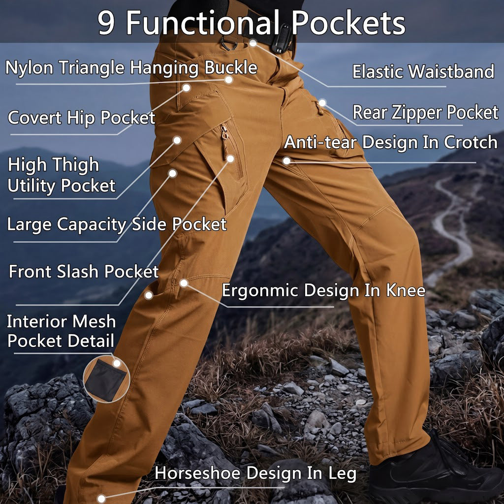 Archon IX9 Lightweight Quick Dry Stretch Trousers Teak