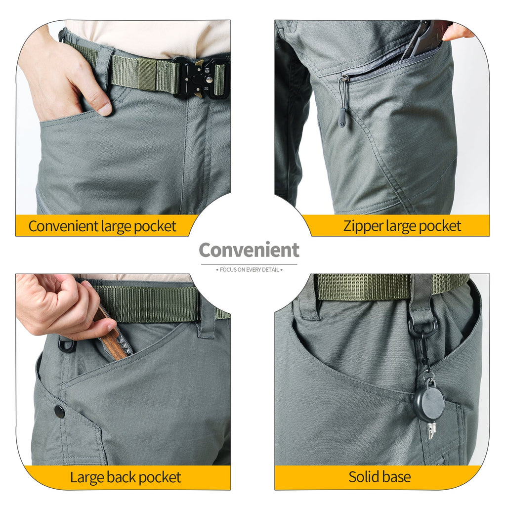Men's Urban Pro Stretch Tactical Trousers Ranger Green