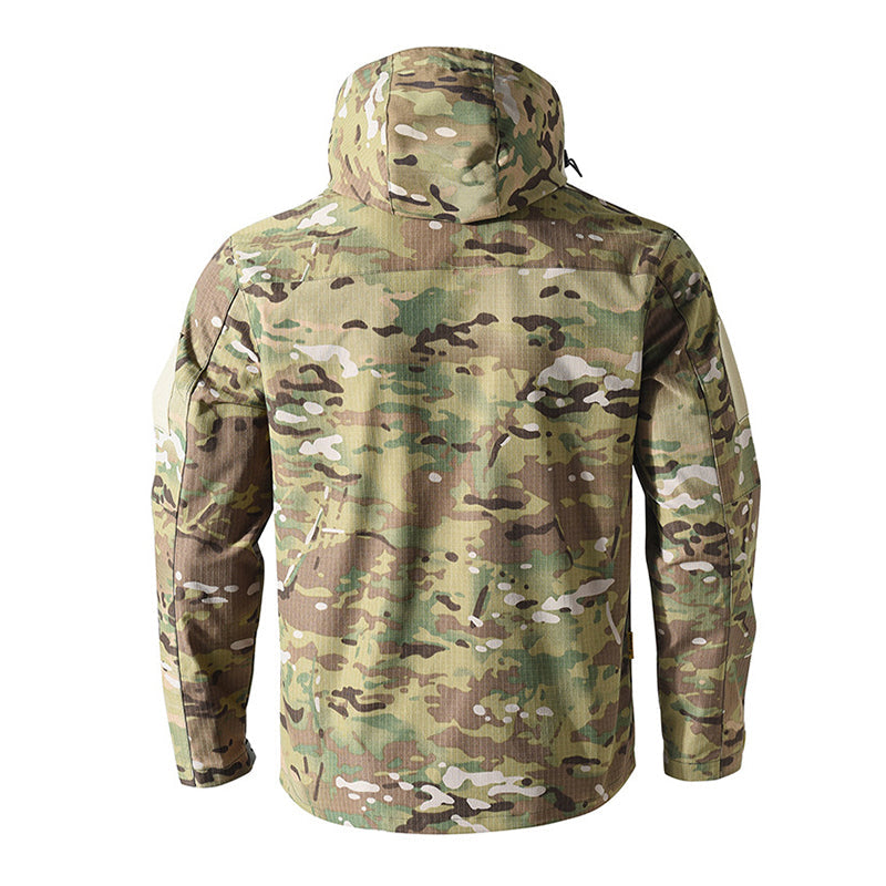 Men’s Military-Style Waterproof Ripstop Tactical Suit Outdoor Combat Uniform Set