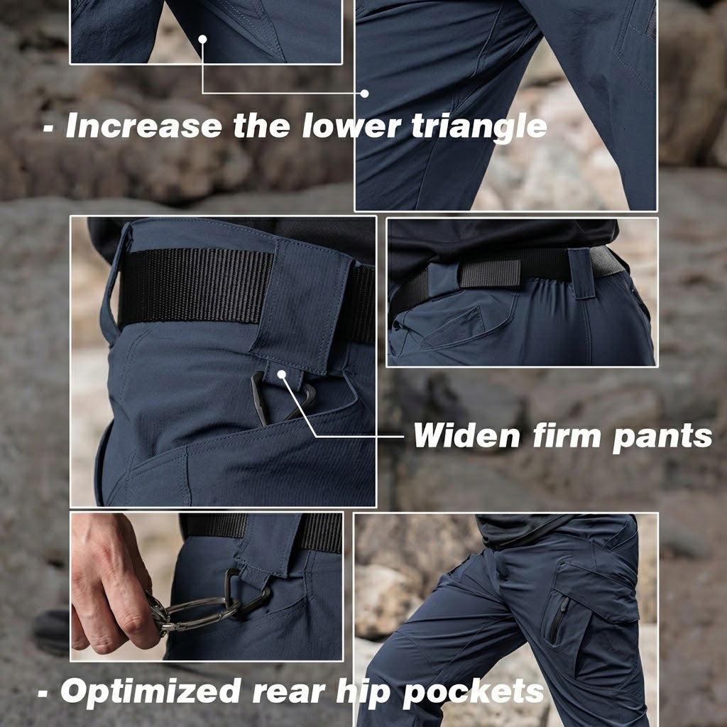 Archon IX9 Lightweight Quick Dry Stretch Trousers Navy Blue
