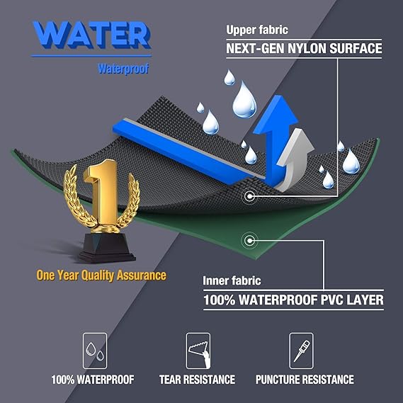 Ultra-Light 400D Nylon Chest Waders with Boots | 15,000mm Waterproof