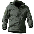 Men’s Quick-Dry UPF 50+ Summer Outdoor Hooded Shell Jacket