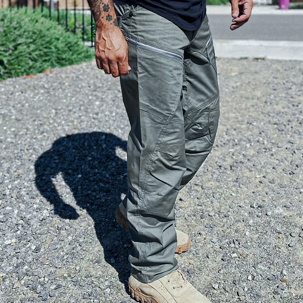 Men's Urban Pro Stretch Tactical Trousers Ranger Green