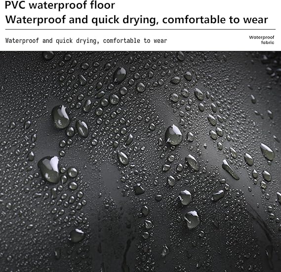 Heavy-Duty PVC Waist Waders with Cleated Boots | Anti-Stick Lining & Mesh Waist