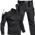 Men's Tactical Combat Shirt & Trousers Set – Waterproof Outdoor Utility Uniform