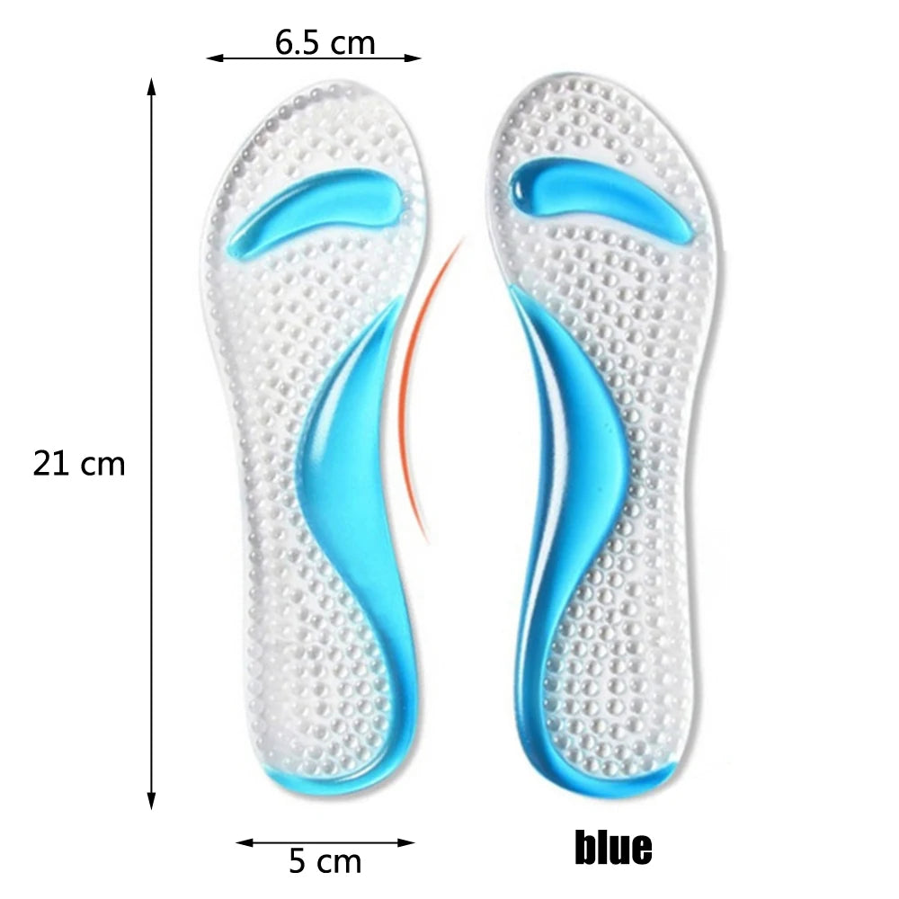 Transform Your Steps: Premium Silicone Arch Support Insoles