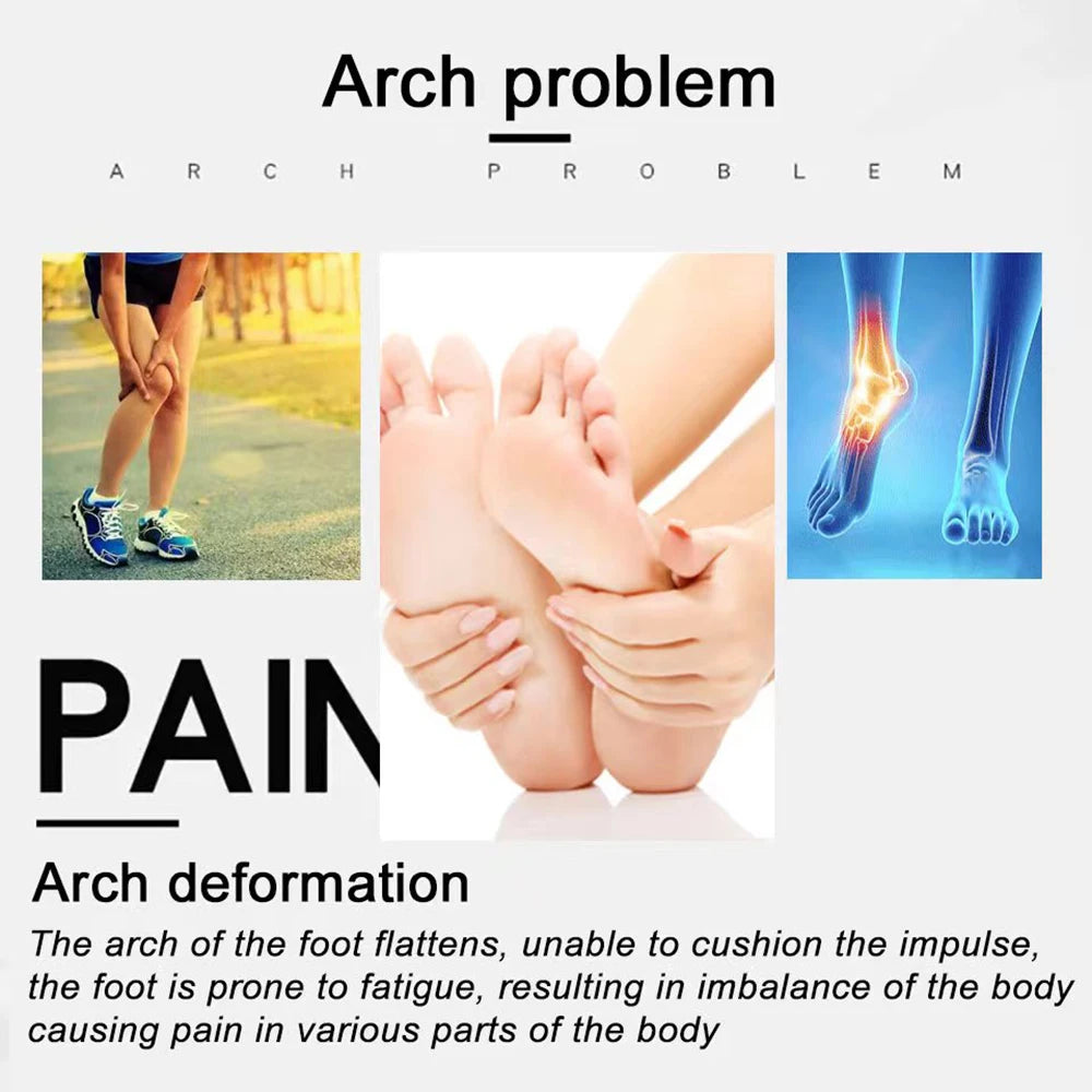 Palmilhas de silicone para sapatos femininos Flat Feet Arch Support Palmilhas de Gel Ortopédico para Salto Alto Inserções Massagem nos Pés Almofadas para Sapatos