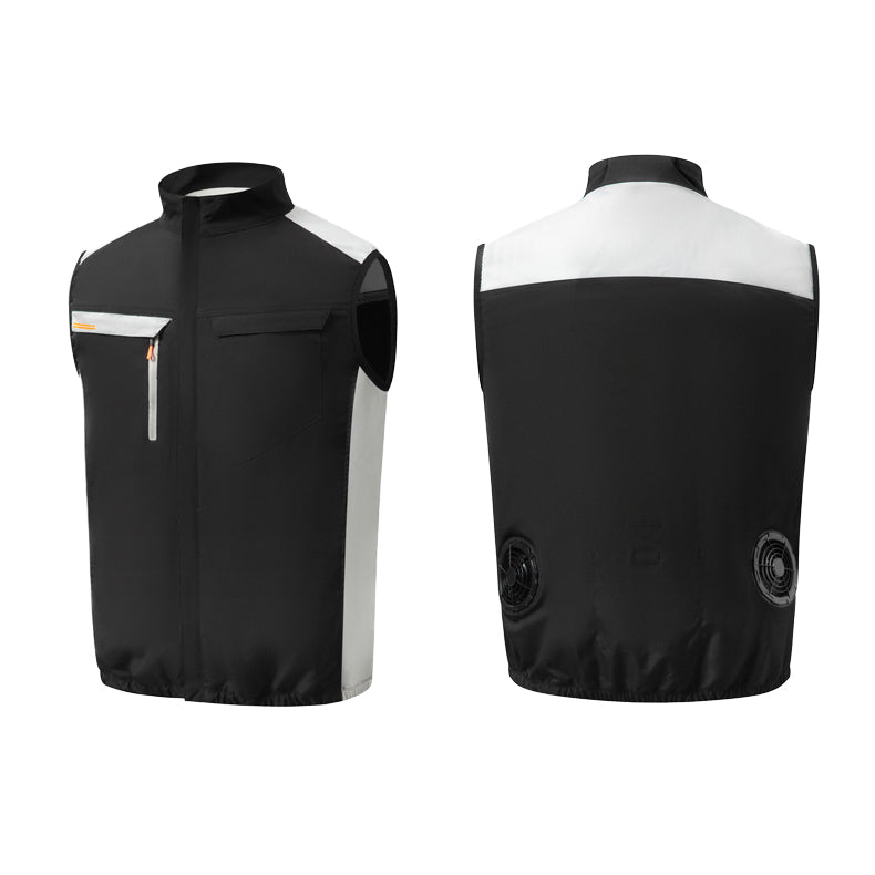 Air Cooling Vest with Dual Fans, 12V Electric Cooling Vest for Hot Weather Work & Outdoor Use