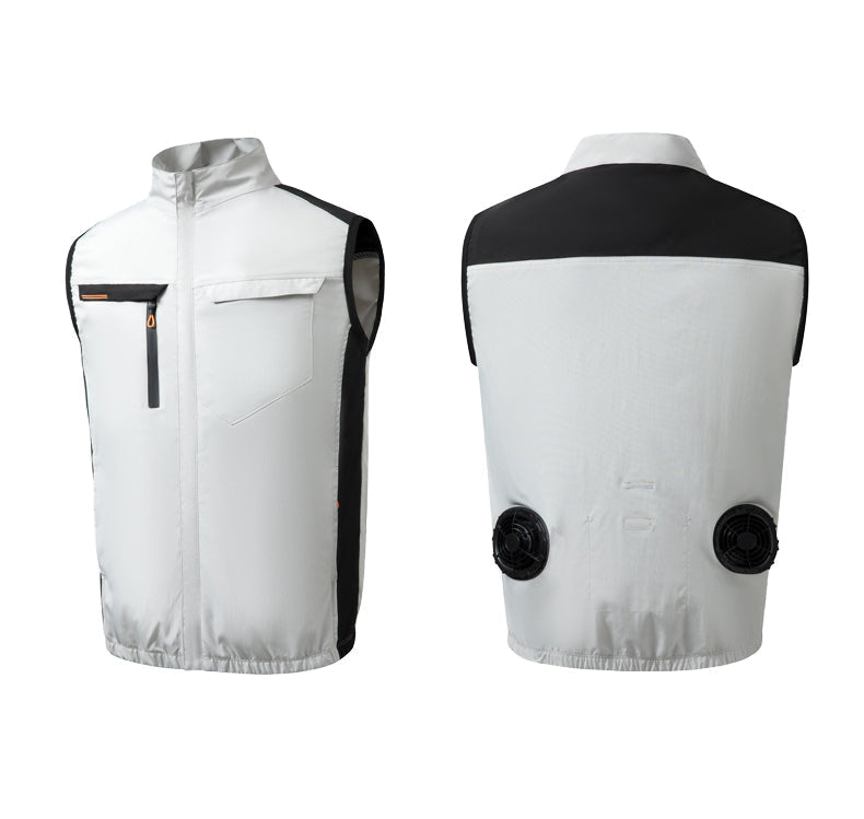 Air Cooling Vest with Dual Fans, 12V Electric Cooling Vest for Hot Weather Work & Outdoor Use