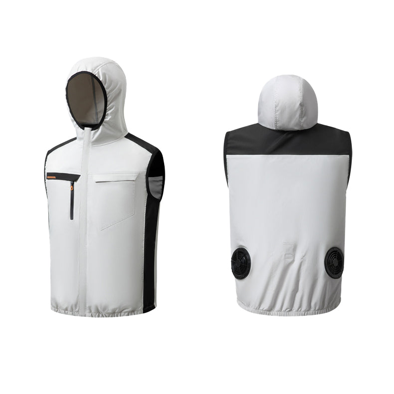 Air Cooling Vest with Dual Fans, 12V Electric Cooling Vest for Hot Weather Work & Outdoor Use