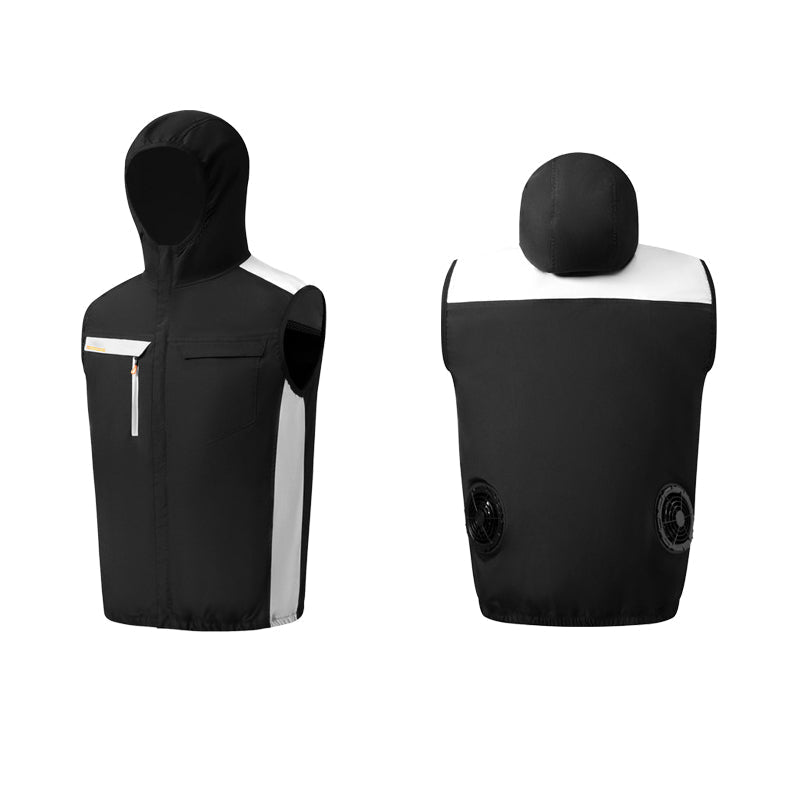 Air Cooling Vest with Dual Fans, 12V Electric Cooling Vest for Hot Weather Work & Outdoor Use