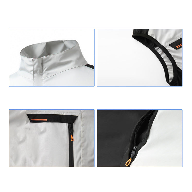 Air Cooling Vest with Dual Fans, 12V Electric Cooling Vest for Hot Weather Work & Outdoor Use