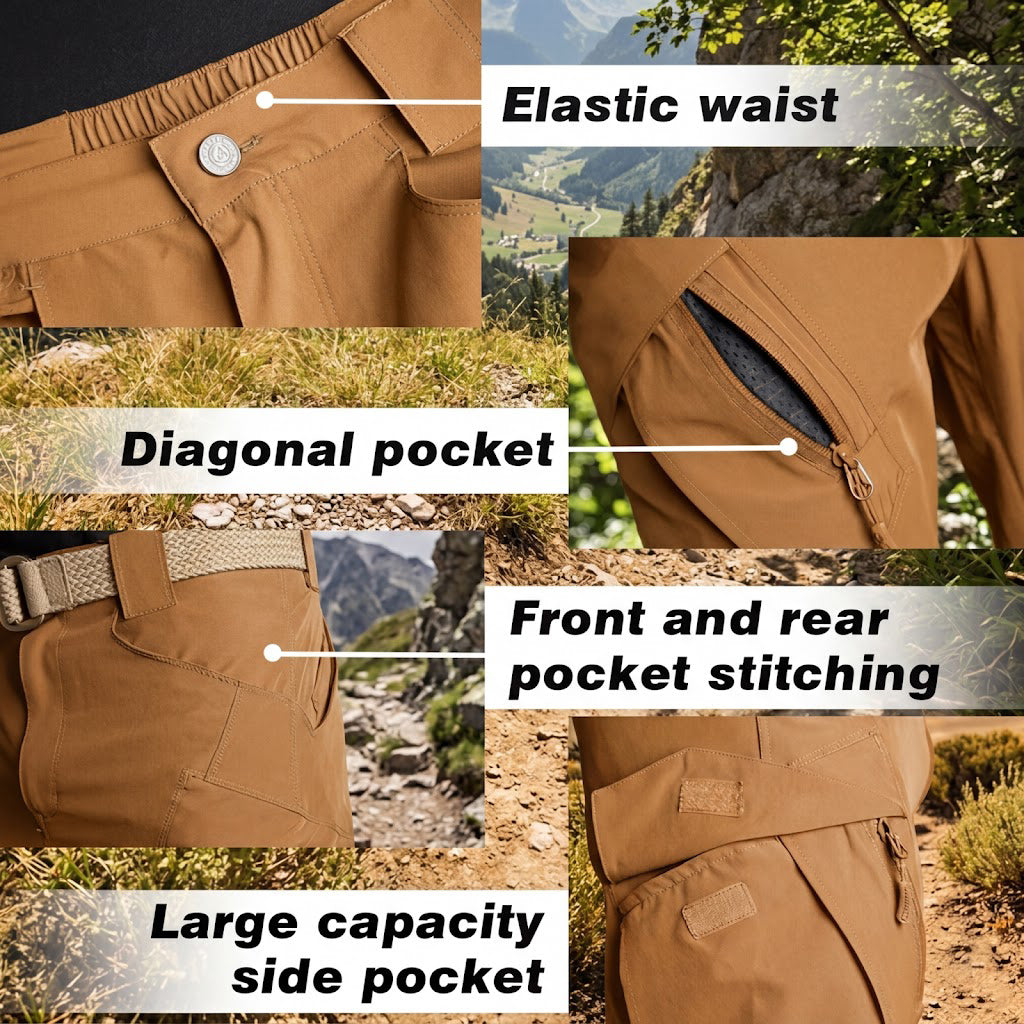 Archon IX9 Lightweight Quick Dry Stretch Trousers Teak