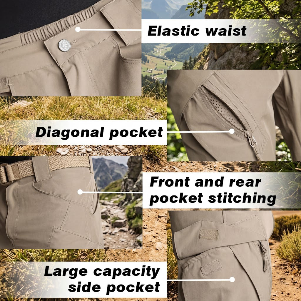 Archon IX9 Lightweight Quick Dry Stretch Trousers Khaki