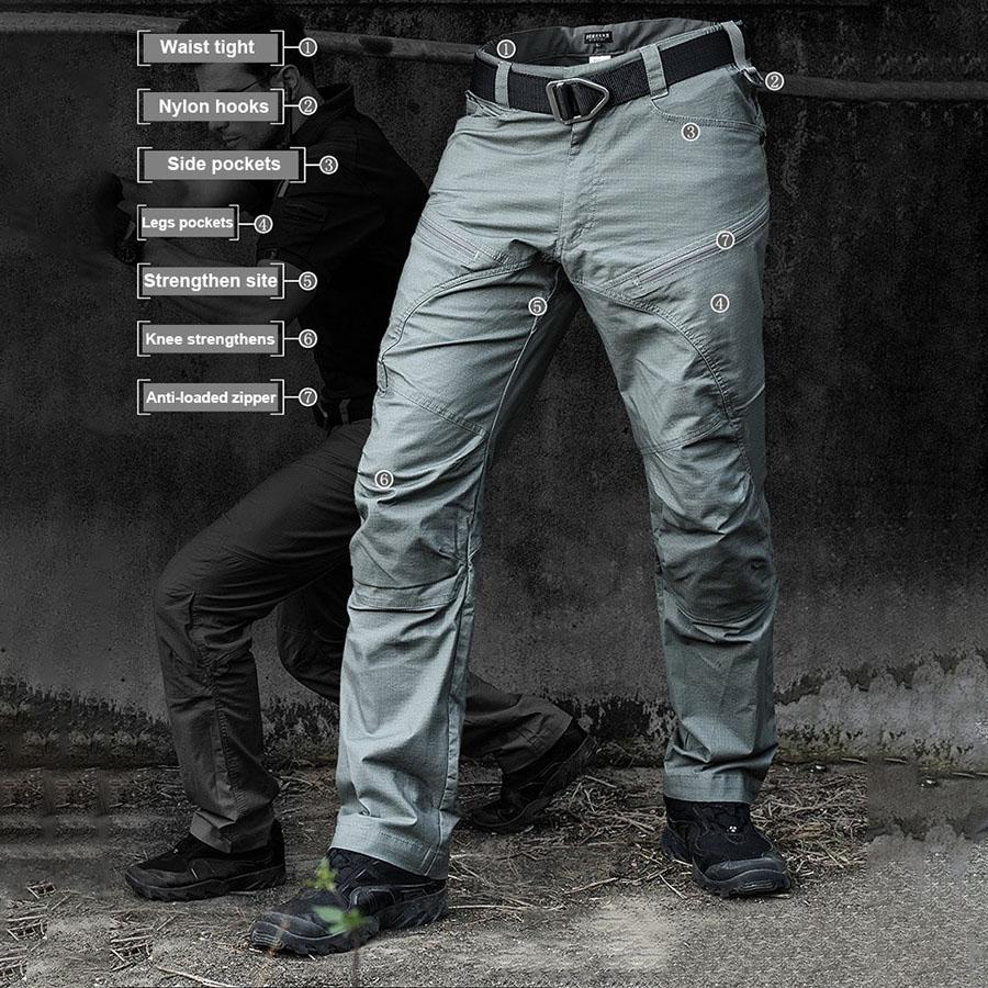 Men's Urban Pro Stretch Tactical Trousers Ranger Green