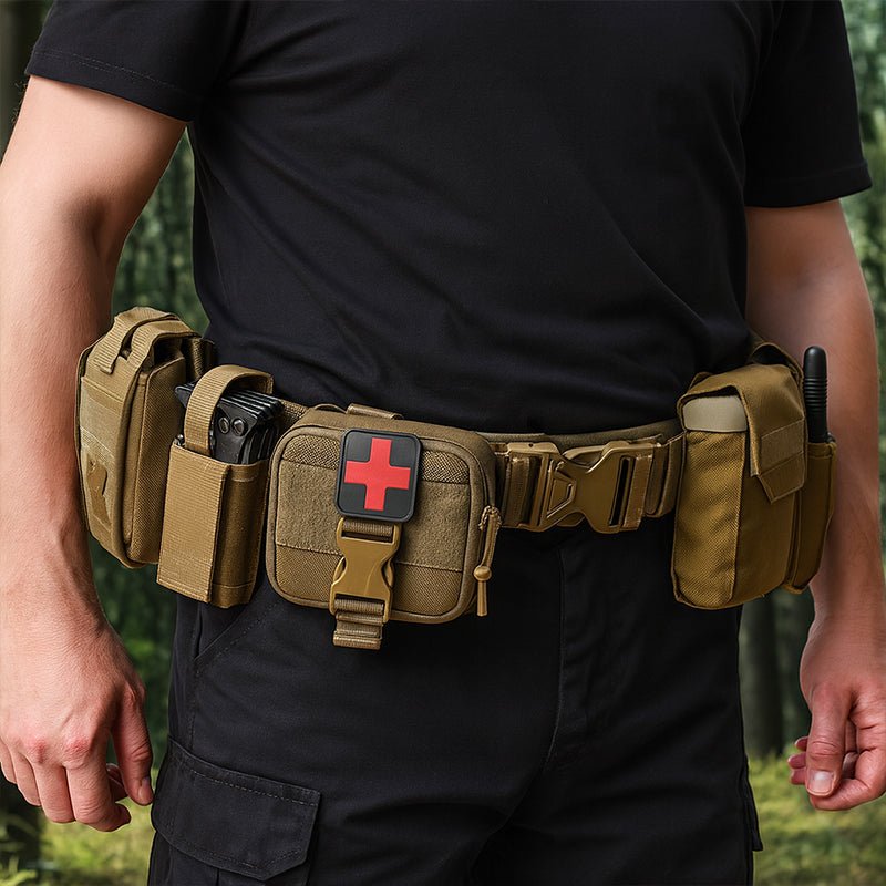 7 in 1 Quick Release Tactical Duty Belt