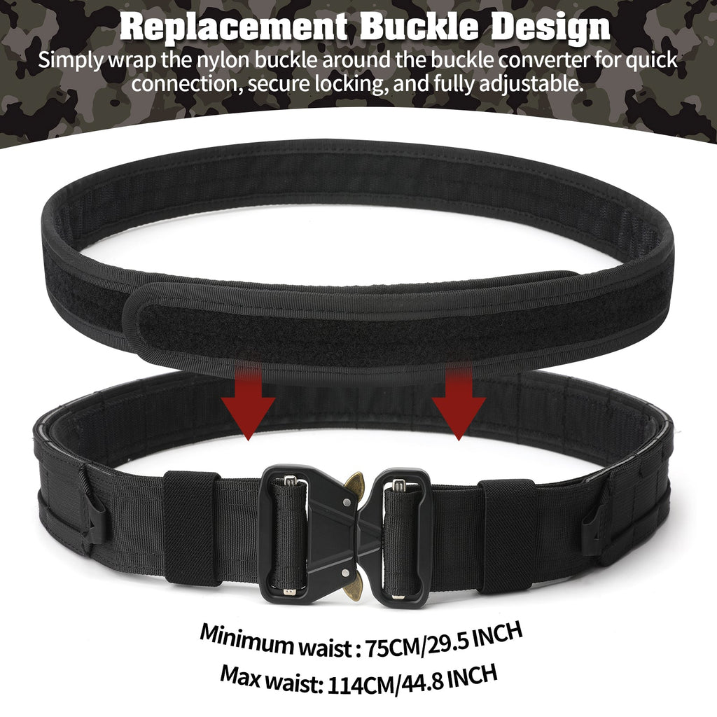 7 in 1 Quick Release Tactical Duty Belt