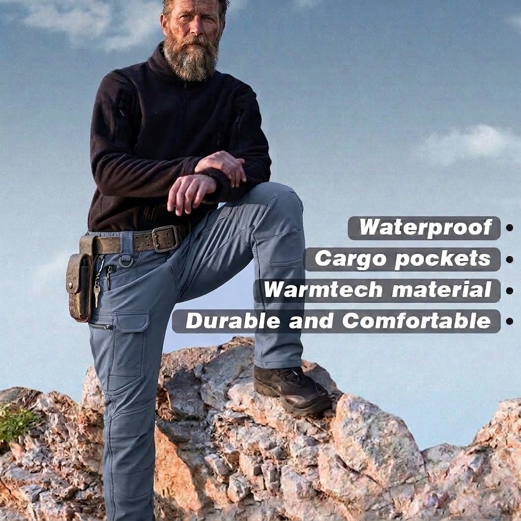 Archon Softshell Waterproof Tactical Snow Trousers for Men