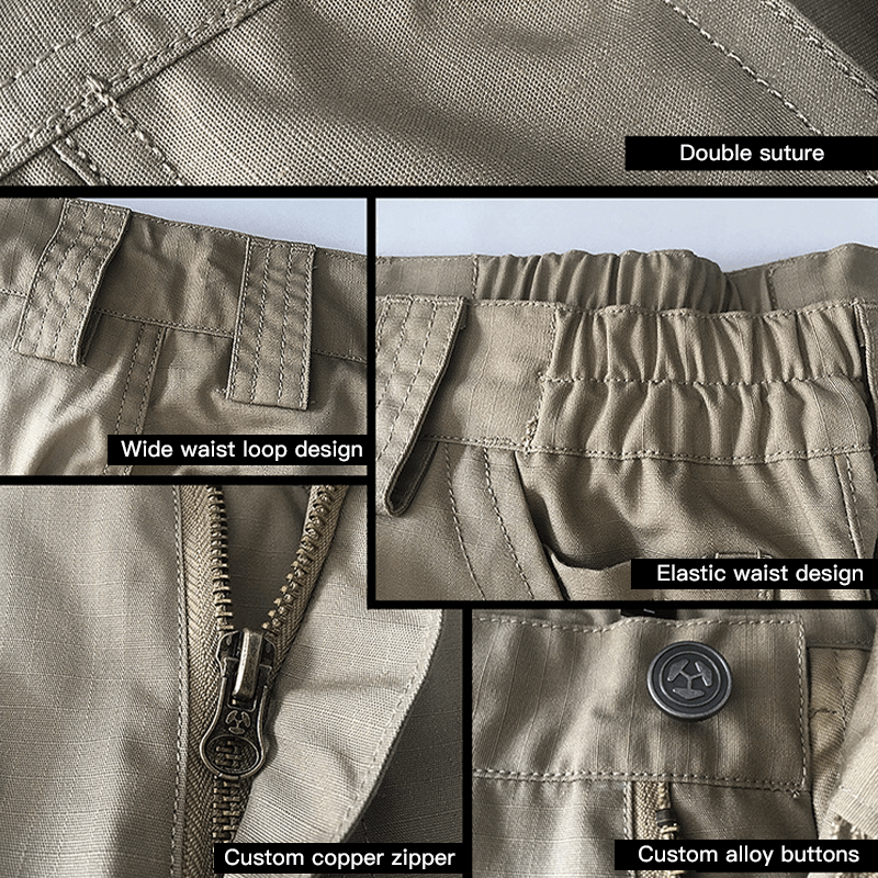 3PACK Urban Pro Waterproof Tactical Shorts